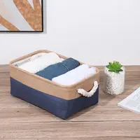 Clothes Storage Basket Home Supplies Sundries Sorting Basket Folding Linen Organizer Box Underwear Socks Baby Toys Storage 3