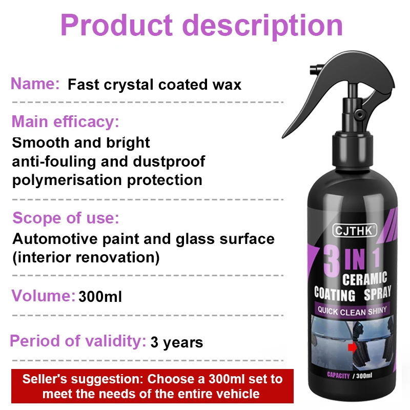 Ceramic Nano Coating Car Wax 6