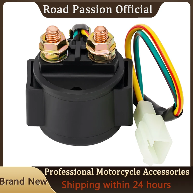 Road Passion Motorcycle Starter Solenoid Relay ignition switch For