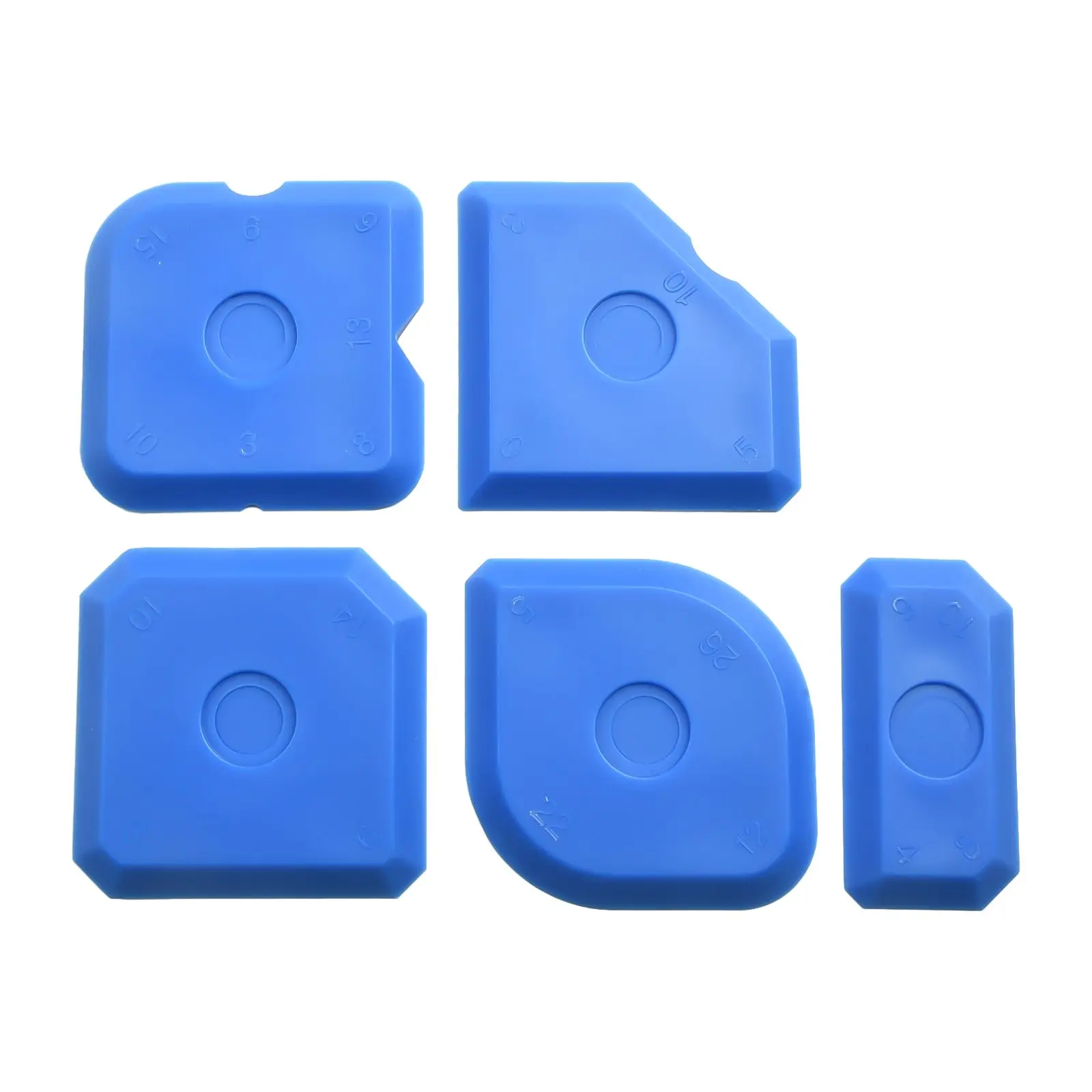 Description Picture 2 of itemSpreader Finish Kit Silicone Applicator TPR Blue Caulk Grout Spreader Finish Kit Thermoplastic Rubber Silicone Practical