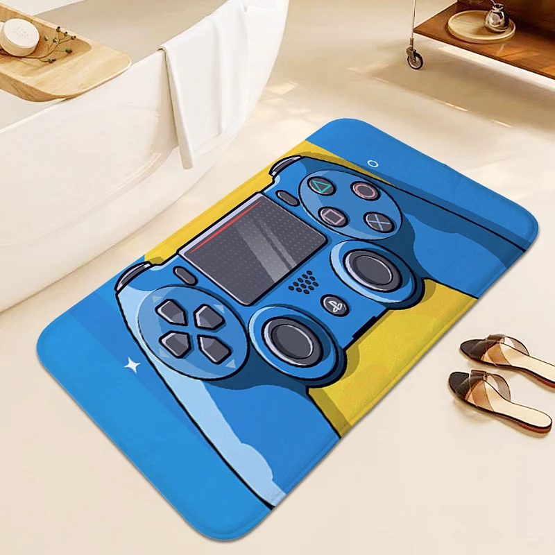 Tappeto Per Camera Da Letto P-Playstation 5 Tappetino Veranda Sala Giochi Personalizzata Tappeto Da Bagno Zerbino Porta D'Ingresso Decorazione Moderna