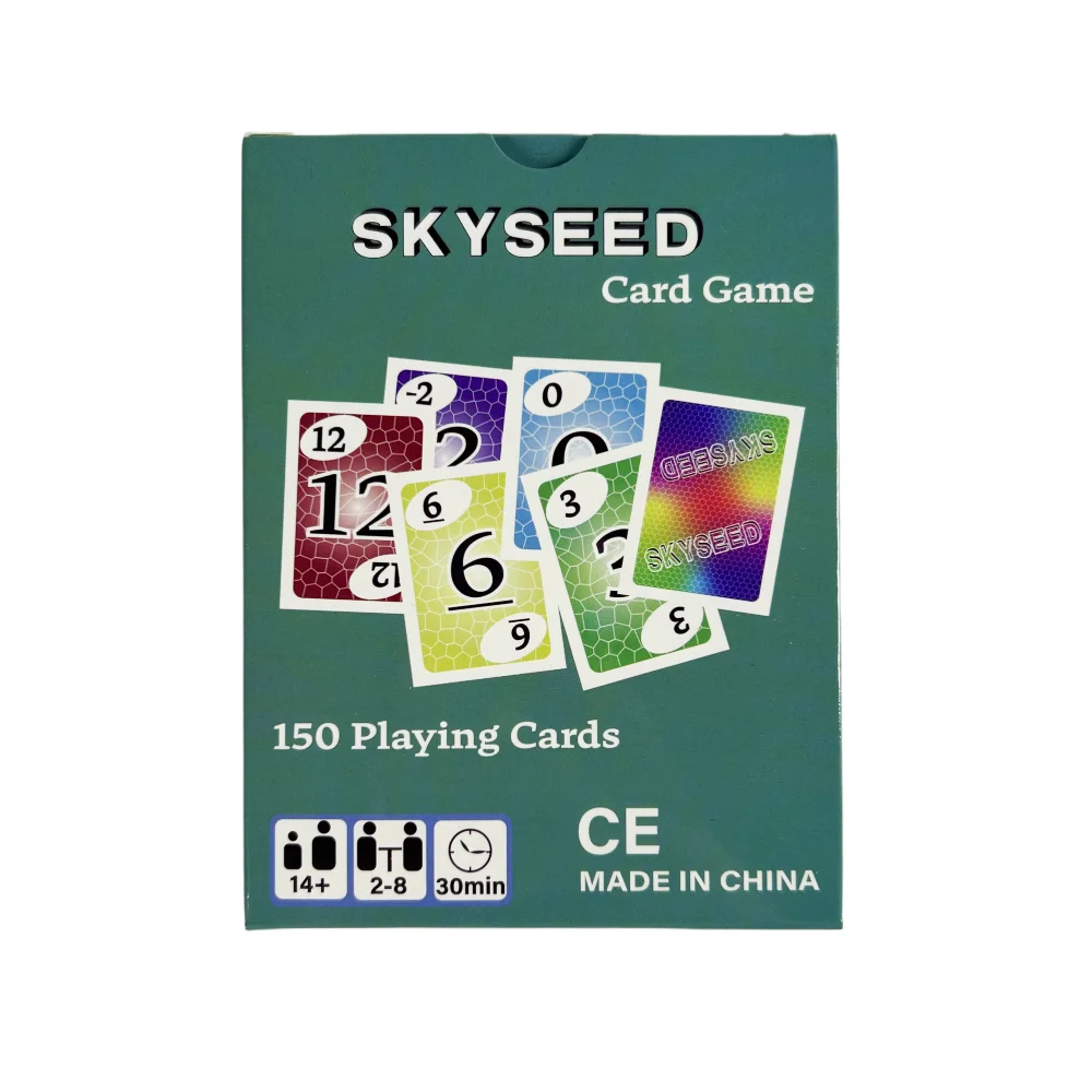 Skyseed Card Game 150 Playing Cards Board Game Deck Fun Exploration Action Edition Christmas and Halloween Gifts - Image 2