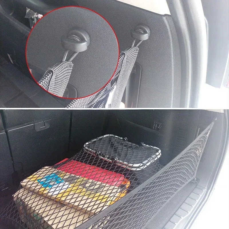 테슬라 모델 Y 트렁크 러기지 수납망 가방 걸이 후면 화물 고정망 정리망 차량 내부 개조 액세서리