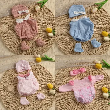 Nuovi vestiti per le bambole vestito tuta gilet per 40 cm 16 pollici Baby Doll Girl carino Reborn vestiti per bambole accessori bambini giocattoli fai da te regali