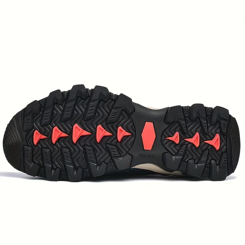 CLOHOO Male Casual Mesh Sports Shoes Lightweight Non-Slip Rubber Sole Hiking Shoes Outdoor Camp Walking Men Shose Summer