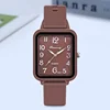 Brand Silicone Strap Watch Student Leisure Square Digital Women Quartz Watch New Fashion Ladies Luxury Wristwatch Dropshipping 1