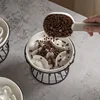 New ceramic high-legged cat bowl with large diameter, anti-choking, slow feeding, anti-knockover, neck-protecting dog bowl, pet 3