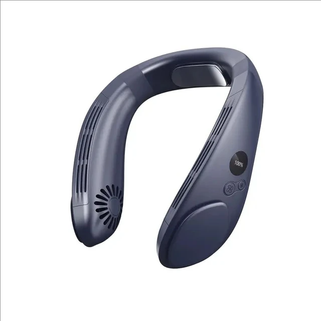Neck Fan with Cooling Plate, Neck Air Conditioner, 4400mAh Rechargeable Battery Operated, Hands Free Fan for Kitchen Fitness Tra 6