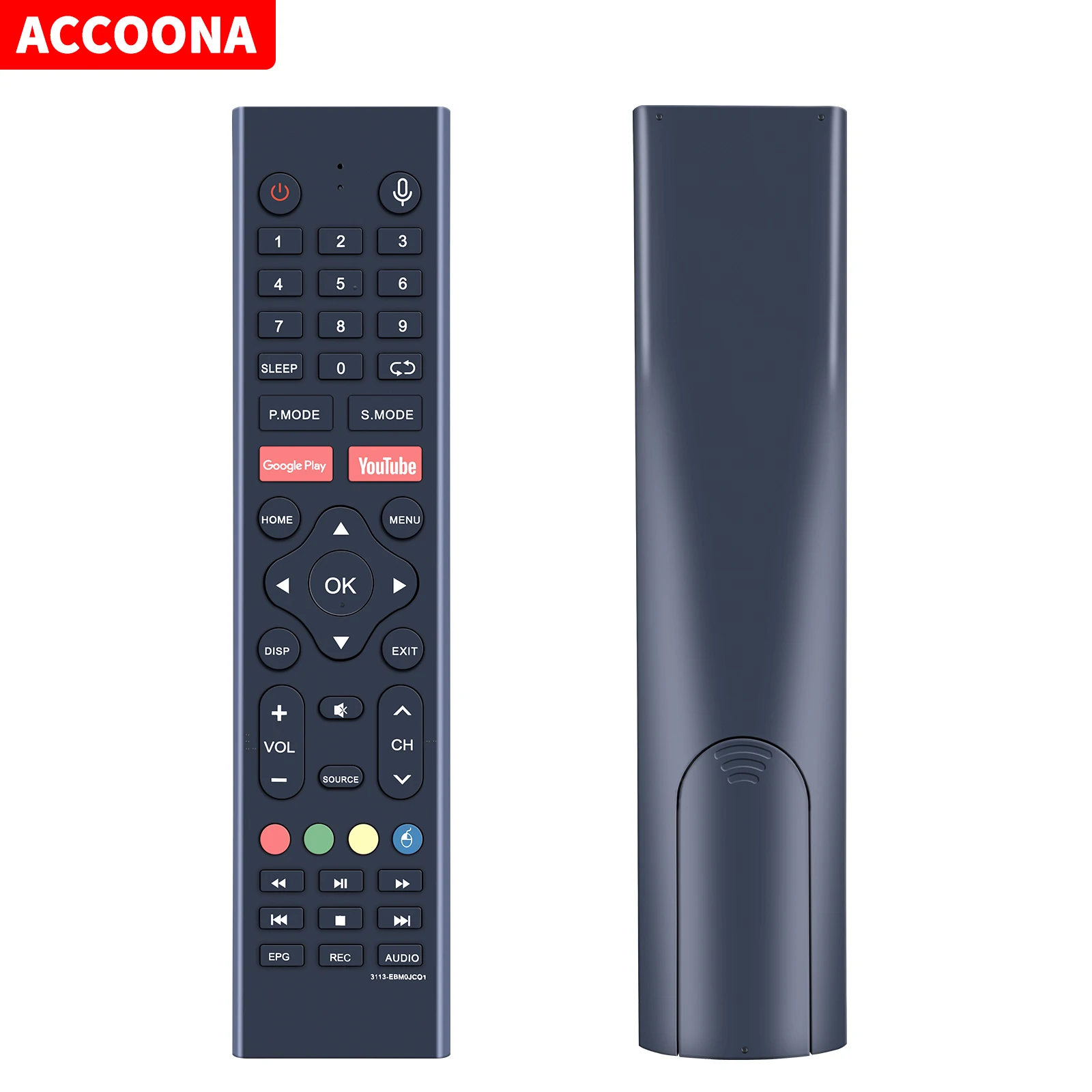 

Voice Remote control 3113-EBM0JCO1 EBM0JC01 EBMOJC01 for JVCD JVCO ASANZO smart tv