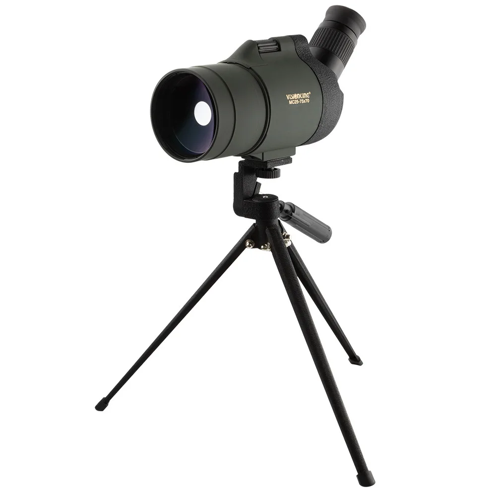 Spotting Scope Powerful Monocular FMC BAK4 Telescope Waterproof Birdwatching Hunting Camping Equipment 25-75x70 MAK telescope binoculars spotting scope optics equipment
