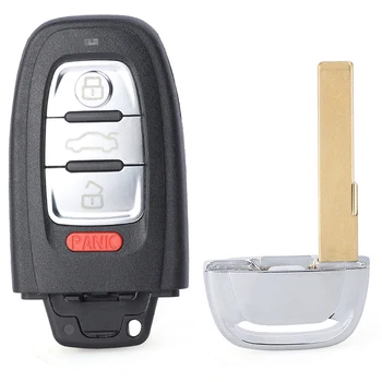 Keyforkess 315 / 433 / 868MHz p/n: 754J muslimless-Go Smart Remote Key Fob per Audi A6L A4 A5 A7 Q5 S4 S5 S6 2008-2018 - KEYECU 315 433 868MHz p n 754J muslimless Go Smart Remote Key Fob per Audi