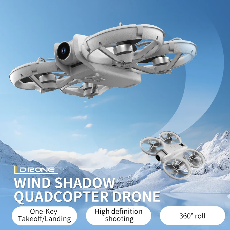 Drone H137 PRO 4K Double Caméra Moteur Sans Balais Pliable