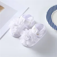 0-18months Baby Girl Summer Sandals Round Toe Soft Sole Crib First Walkers For Infant Girls Floral Sandals Shoes 2