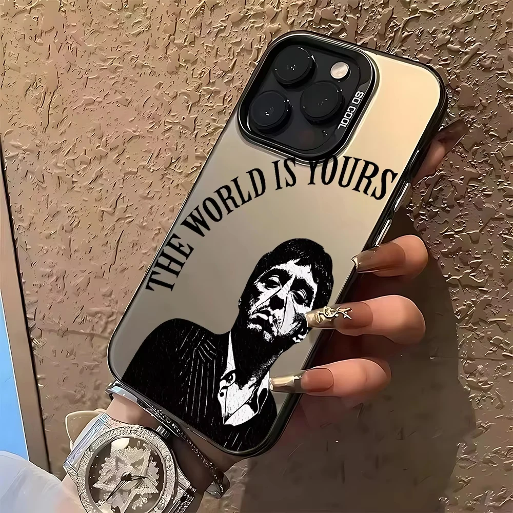 Sleek S-Scarface Color Phone Case for Enhanced Style and Protection