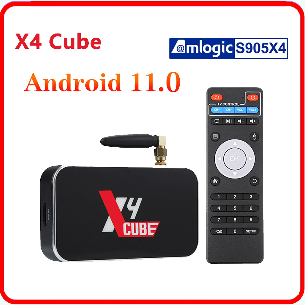 Ugoos X4 PRO Smart TV Box Android 11 4GB 32GB X4 Plus 4GB 64GB X4 Cube ...