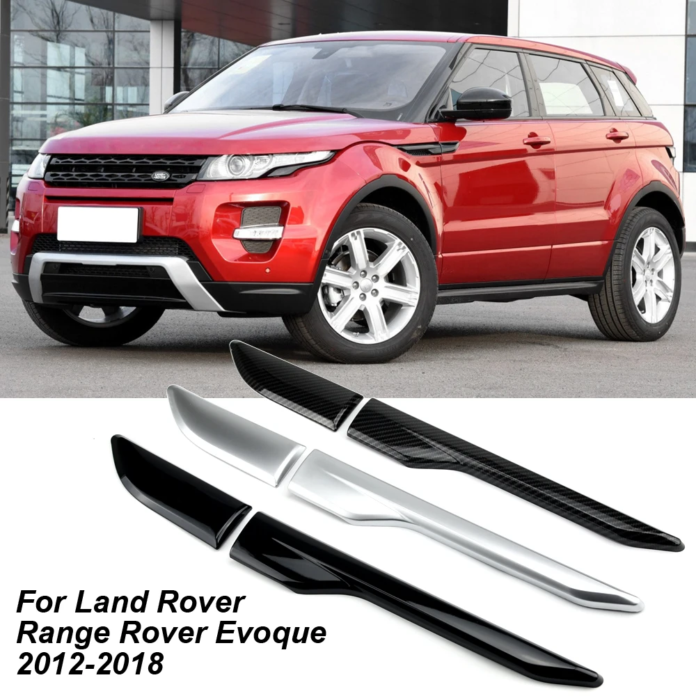 

4 Pcs Glossy Black Side Air Vent Outlet Cover Trim For Land Rover Range Rover Evoque 2012-2017 Car Accessories