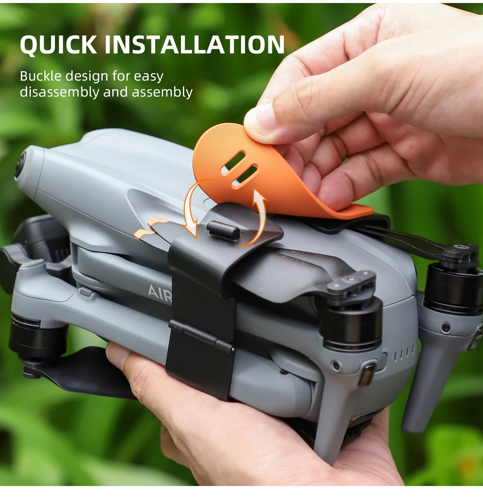 Description Picture 6 of itemAccessories Kit for DJI AIR 3S Propeller Holder Strap RC 2 N3 Controller Silicone Case Landing Gear Motor Guard Lens Cap Filter