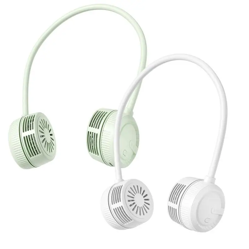 

Neck Fans For Women Bladeless Personal Neck Fans With 3-Speed Wearable Personal Fan Leafless Neck Air Conditioner For Outdoor