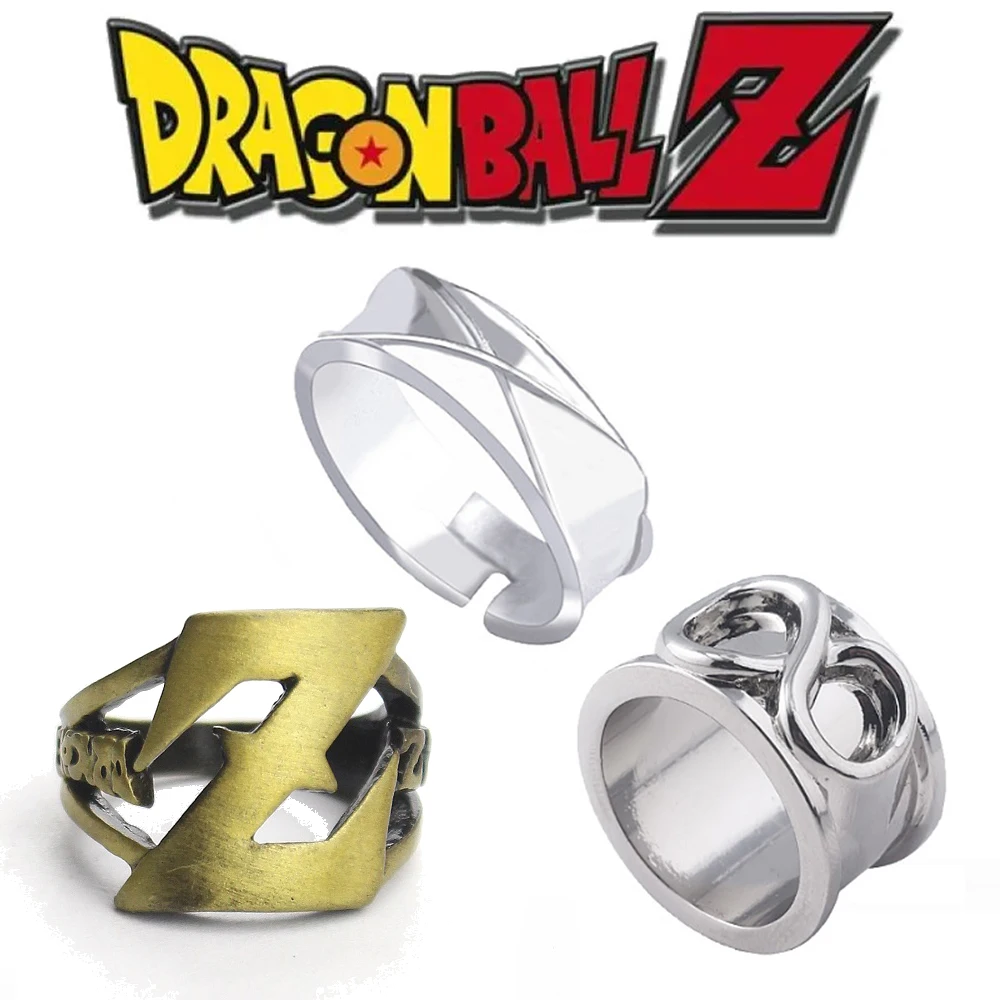 Black Character From Dragon Ball Z|dragon Ball Z Goku Black Ring -  Adjustable Metal Cocktail Ring For Cosplay
