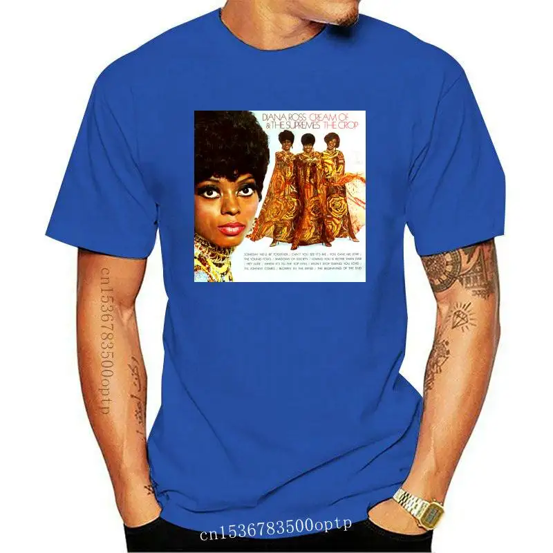 Man Clothing New Diana Ross An Supremes T Shirt The Cream Of Crop Men Short Sleeve Round Neck |