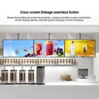TV publicitaire LCD 21,5/32 pouces, Android Touch, Machine tout-en-un, écran d'affichage publicitaire Ent mural intelligent pour magasin 2