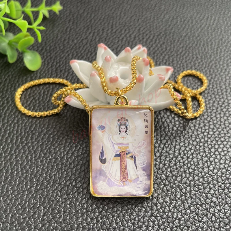 Empress Nuwa Pendant, Exquisite Taoist Ornament 3