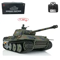 Heng Long 1/16 7.0 Plastic Ver German Panther V RTR Army RC Tank 3819 Ready to Run Model Smoking BB Shooting for Boy Toy TH17285 1