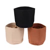 Women Make Up Bag Bucket Felt Insert Bag Soft Pouch Handbag Travel Purse Liner Portable High-capacity Cosmetic Organizer 5Colors 1