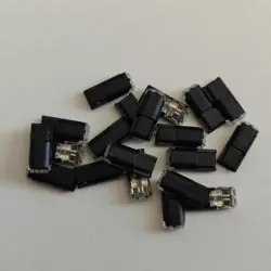 10PCS Waterproof Automotive Electrical Connector Set with Strip Terminal Connection - 10PCS (Cable Snap Connector)