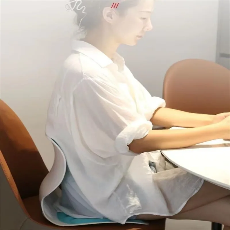 Lumbar Support Cushion Back Integrated Sitting Posture Correction Back Support Cushion To Prevent Hunchback Chair back support cushion