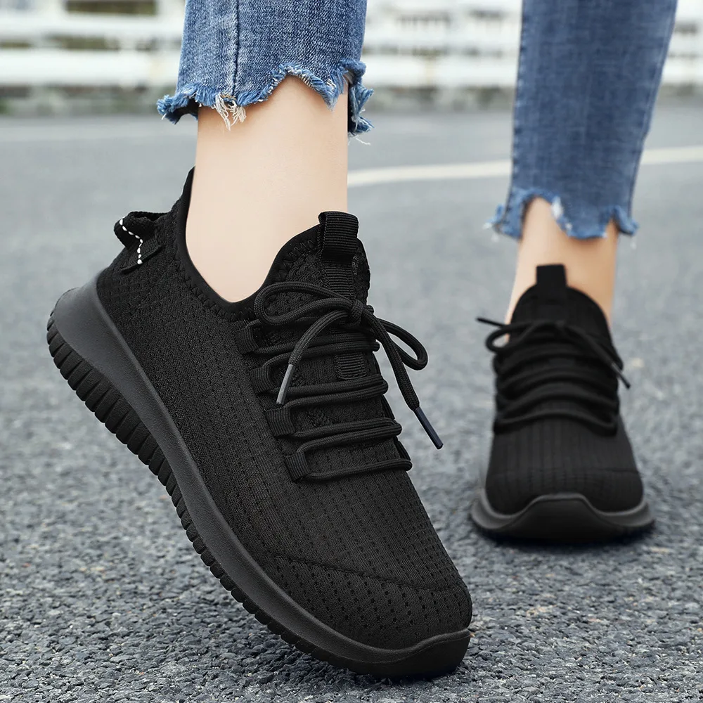 Women 2024 New Women's Shoes Instagram Versatile Casual Shoes Breathable, Lightweight, Comfortable Mesh Sports Shoes for Women