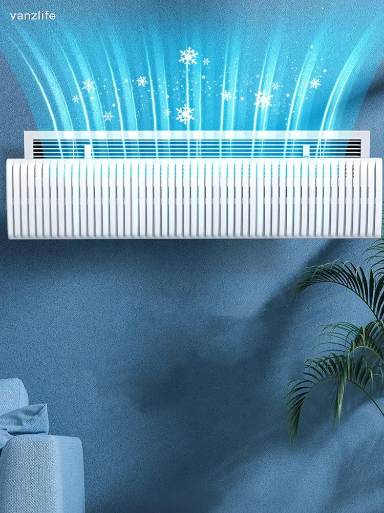 

vanzlife Central Air Conditioning Windshield Duct Type Conditioner Outlet Grating Baffle Anti-Direct Blowing Universal Cold