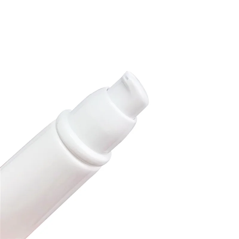 10-100pcs 빈 30/50ml 소프트 튜브 화이트/블랙 스퀴즈 호스 파운데이션 로션 BB 크림 화장품 용기(진공 펌프 포함)