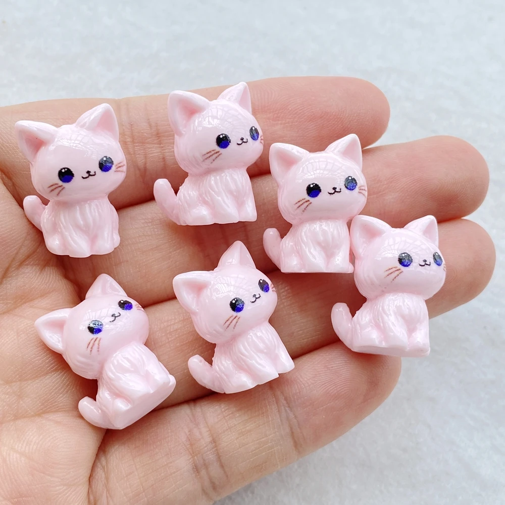 Figurines chat 3d en résine pour loisirs créatifs et décoration_voghion.com