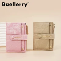 Baellerry New Fashion Women Short Wallets Zipper Coin Bags Top Quality Female Purse Coin Pocket Women's Detachable Card Clip - Image 5