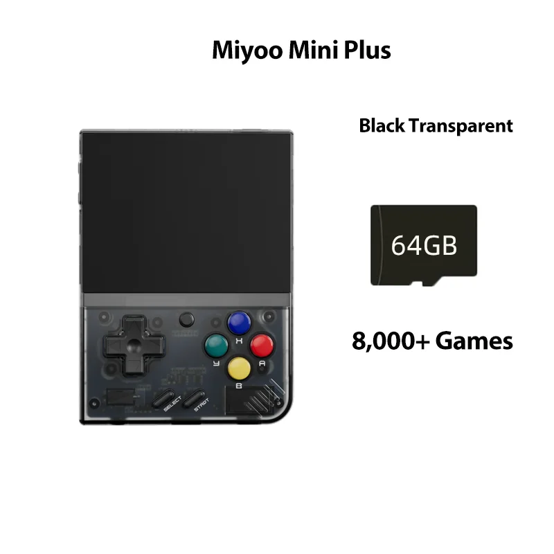 Miyoo Mini Plus New Purple Color 3.5Inch IPS Screen Retro Handheld