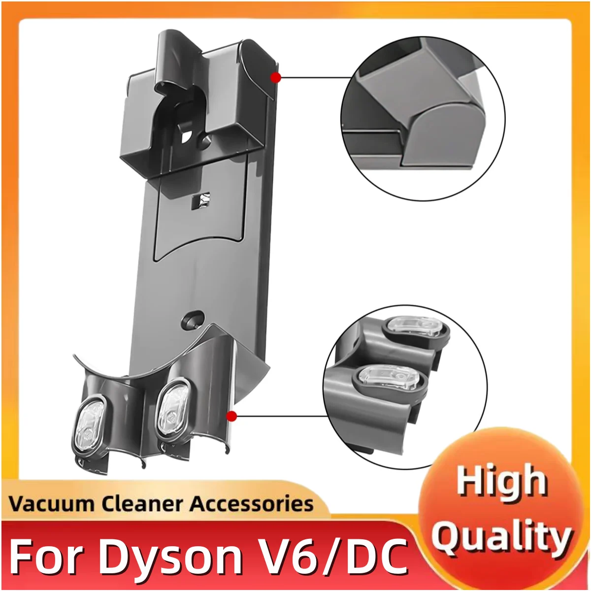 Replacement Docking Station Part for Dyson V6 DC34 DC35 DC58 DC59 DC61 Wall Mount Bracket