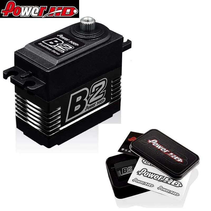 Power HD B2 35kg 7.4V Brushless Digital Servo with Metal Gears and Double Bearings For Rc Car