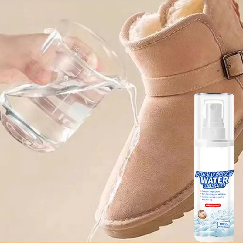 Shoe Protector Water and Stain 100Ml Stain Repellent Waterproof Spray Multi purpose anti dirty