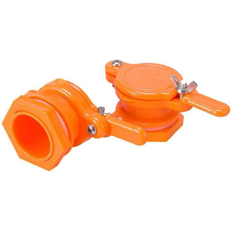 B08B-5Pcs Honey Gate Valve for Bucket Durable Honey Gate Extractor Tap Beekeeping Supplies