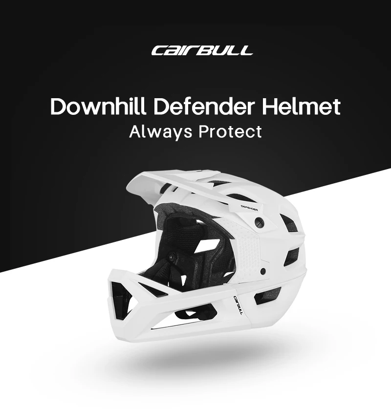 Cairbull MTBヘルメット FOXプロテクター セット Cairbull MTBヘルメット FOXプロテクター セット