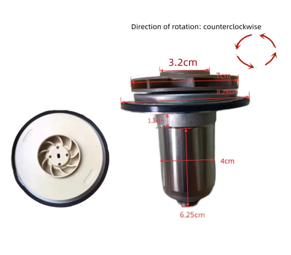 Gas Boiler Part Water Circulation Pump Rotor for Protherm GPD15-5S