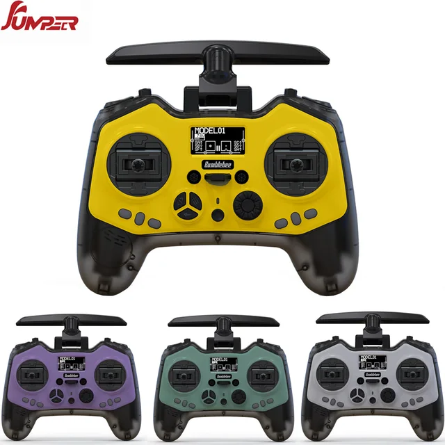 JUMPER Bumblebee Transmitter Remote Controller 2.4GHz Hall Sensor Gimbals Built-in1000mW ELRS Radio Transmitter For RC FPV Drone 1