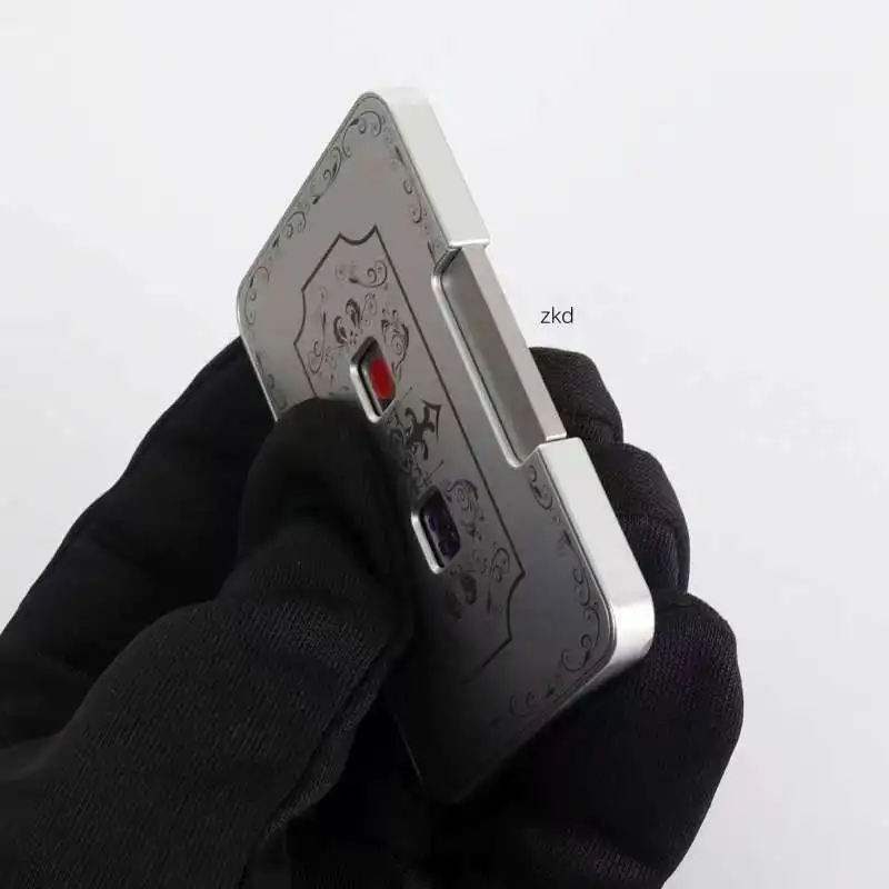 크리 에이 티브 기계 회전 주사위 화면 푸시 브랜드 야외 EDC 휴대용 장난감 손가락 자이로 장난감 선물 도구