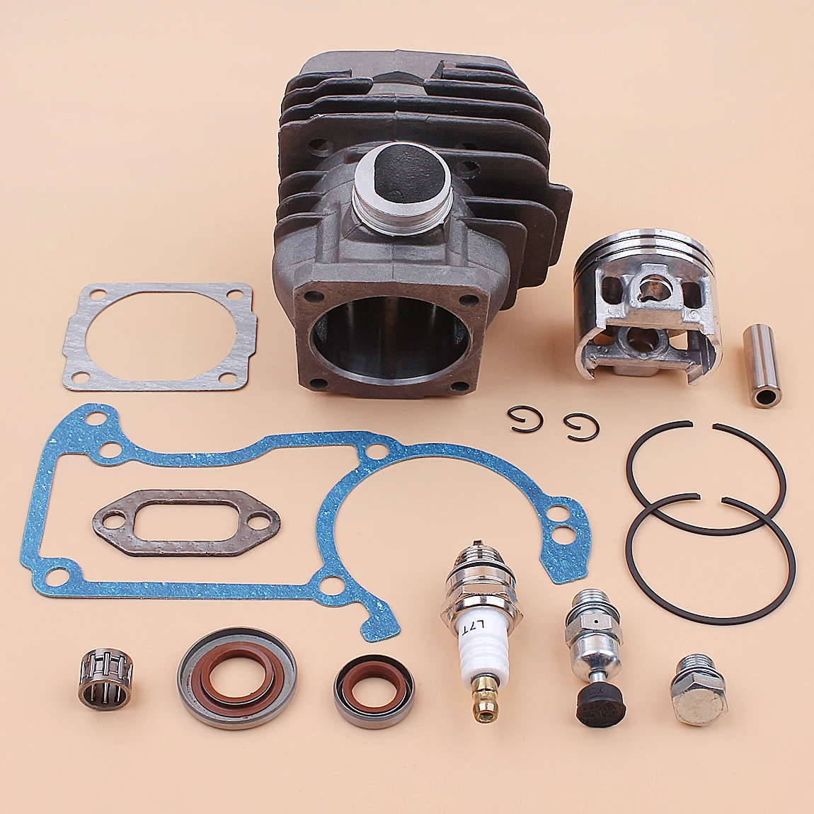 Bore 44.7mm Nikasil Plated Cylinder Piston Kit For Stihl 026 MS260 MS260C 026PRO motosierra gasolina Garden Accessories 6