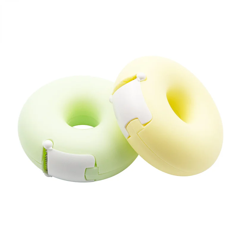 

Heart/Donut Shape Washi Tape Cutter Newest Candy Color Masking Tape Cutter Design of Love Office Tape Dispenser School Supply