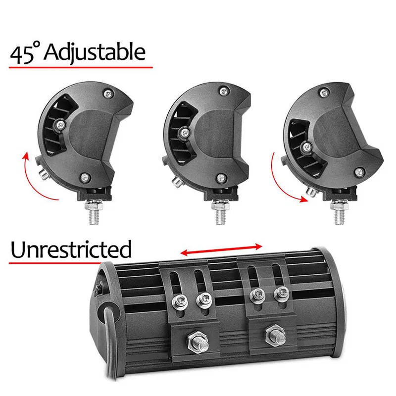 LED Light Bar Bracket Mounting Bracket For Jeep Wrangler Trucks car light bracket utv light bar mount