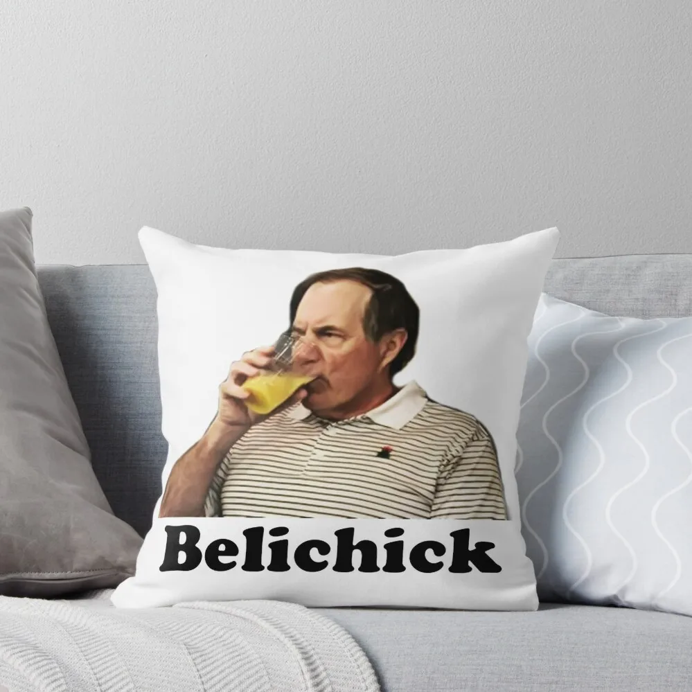 

Bill Belichick Throw Pillow luxury decor home decor items