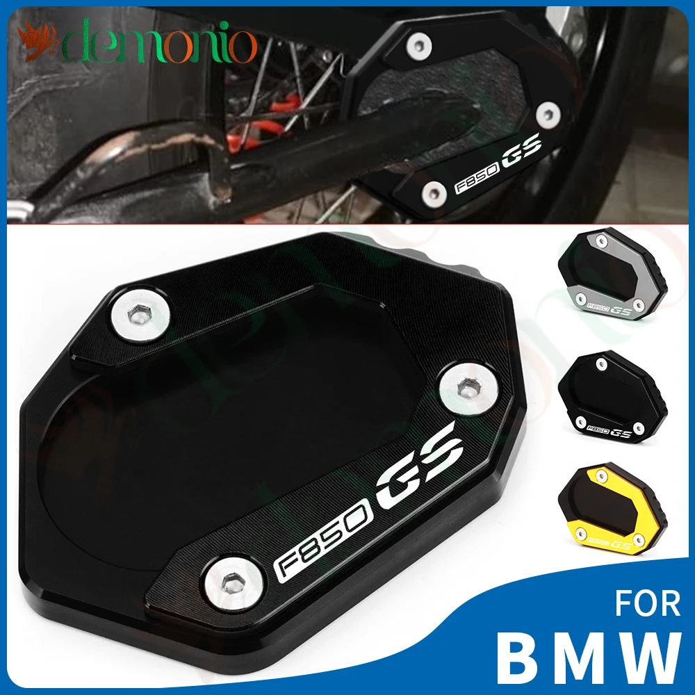 Kickstand Pad For B&M&W F750GS F850GS F900GS Adventure 2018-2024 Motorcycle Kickstand Foot Side Stand Extension Pad Support Plate Enlarge Stand