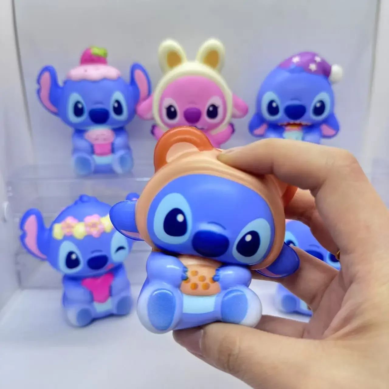 Stitch Squishy Toy: PU Slow Rebound Stress Relief Fidget Toy